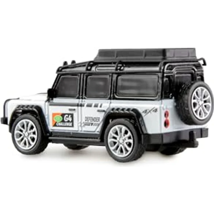 Amewi RC Geländewagen Die Cast ferngesteuert 1:64 RTR weiß, Metallkarosserie, 3 Geschwindigkeiten, bis zu 60 Minuten Fahrzeit – Bild 5