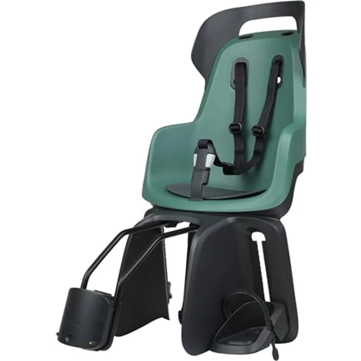 Bobike GO Maxi Fahrradkindervordersitz für 26-29 Zoll Fahrräder, Rahmenverankerung, max. 15 kg, pfefferminzfarben – Bild 1