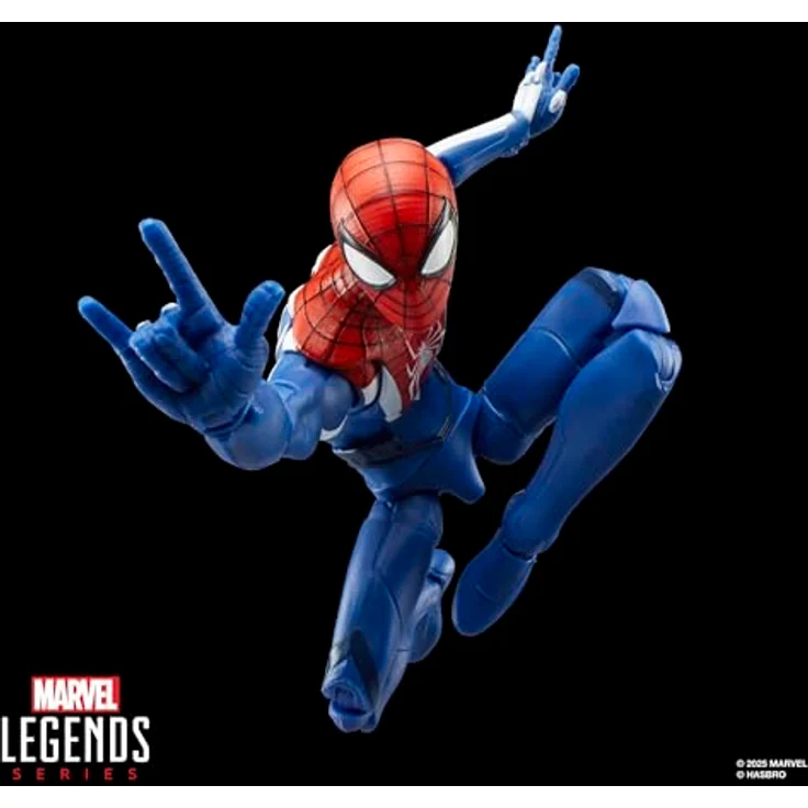 Marvel Legends Series Gamerverse Miles Morales Spider-Man Action-Figur, 15 cm, verbesserter Anzug-Stil mit 4 Accessoires und über 20 Bewegungspunkten – Bild 4