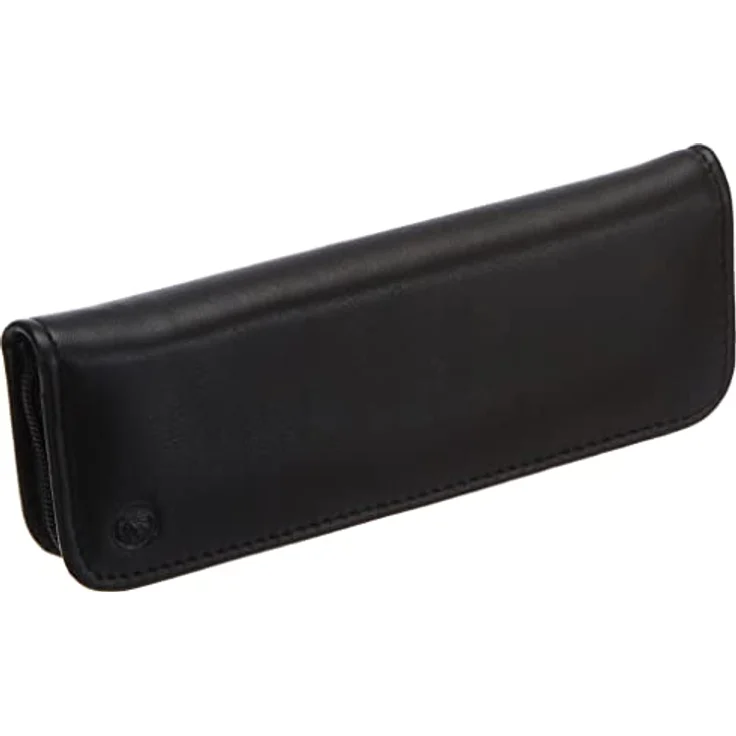 Pelikan 958017 Nappa Leder-Etui, schwarz - Schreibetui für 2 Schreibgeräte aus 100% echtem Nappa-Leder, matt – Bild 1