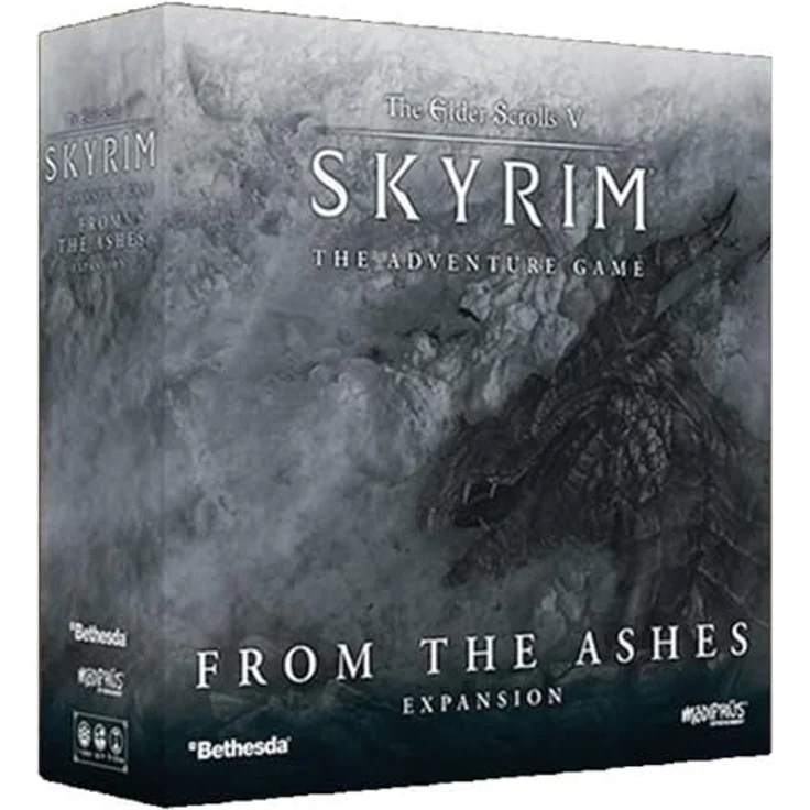 Modiphius | The Elder Scrolls: Skyrim - Abenteuer-Brettspiel aus der Asche-Erweiterung | Brettspiel | Alter 14+ | 1-4 Spieler | 60-120 Minuten Spielzeit – Bild 2