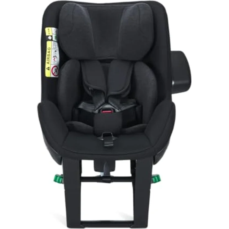 Avionaut Sky AirFlow, Reboard Kindersitz (0-25 kg) mit AirFlow-Polsterung, schwarz – Bild 2