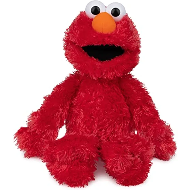 GUND 75351 Sesamstraße Elmo, 33 cm Kuscheltier mit herausragendem Design, ideales Geschenk