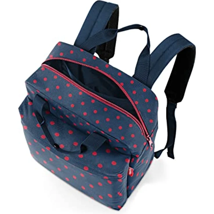 Reisenthel Allday M Backpack Rucksack Tasche Daypack EJ Mixed Dots Red – Bild 4