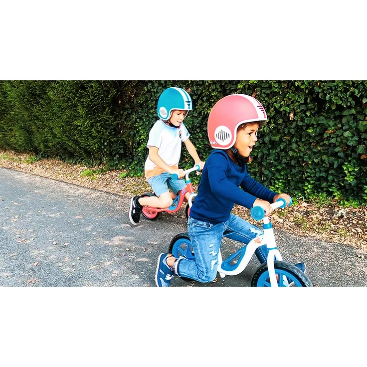 Chillafish Bobbi Kinder Fahrradhelm Gr. S 51 - 55 cm Kopfumfang, Rose