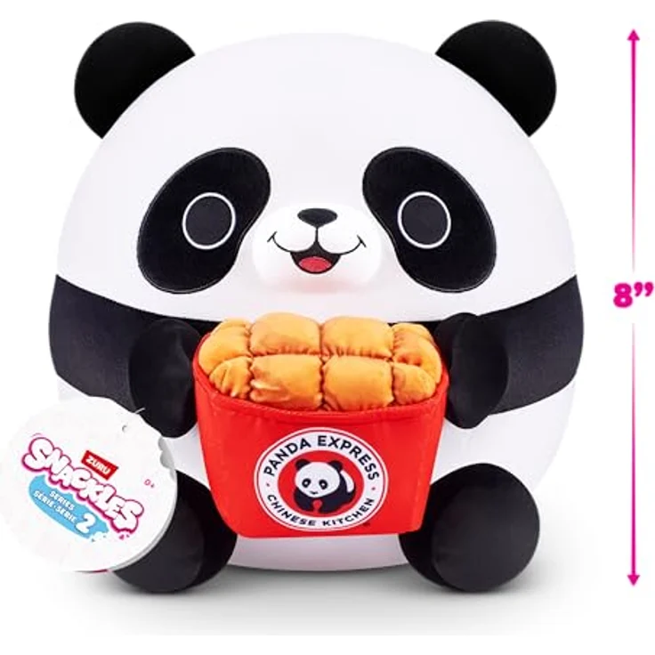 ZURU Snackles Serie 2, 20 cm Snackle (Andy), kuschelig-weiches Plüschspielzeug mit lizenziertem Snackmarken-Accessoire – Bild 3