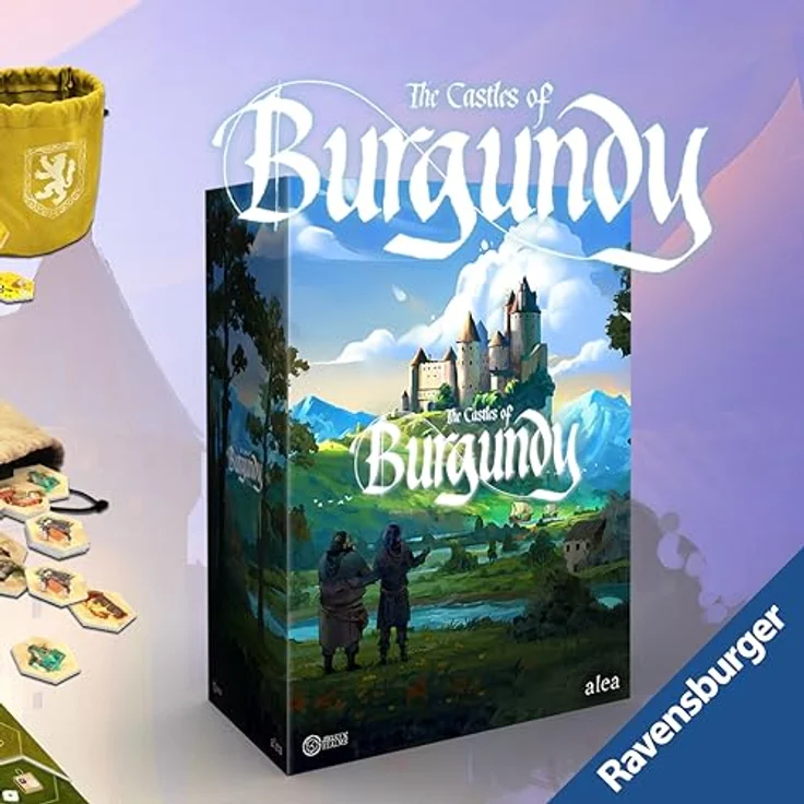 Ravensburger Die Burgen von Burgund: Spezialedition, strategisches Brettspiel für 1–4 Spieler mit aristokratischem Spielkonzept – Bild 5