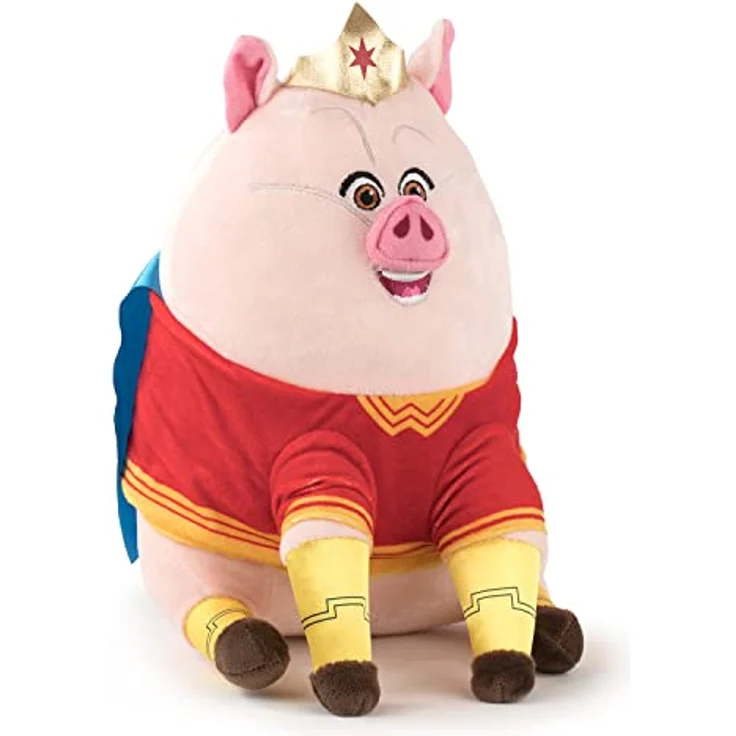 DC League of Super Pets - PB Plüsch Schwein 27 cm – Bild 3