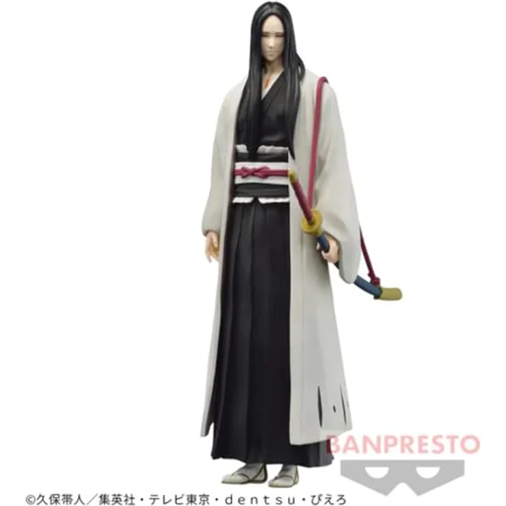 Banpresto Bleach Solid And Souls Retsu Unohana Figur, hochwertige PVC-Statikfigur, grau, One Size, limitiertes Produkt – Bild 3