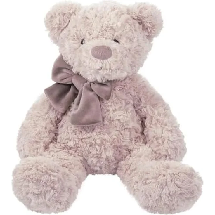 Beppe Mi Charlie Pulver, Puderrosa Teddybär, 35 cm, hochwertiger Kuschelfreund für Kinder ab 3 Jahren – Bild 2