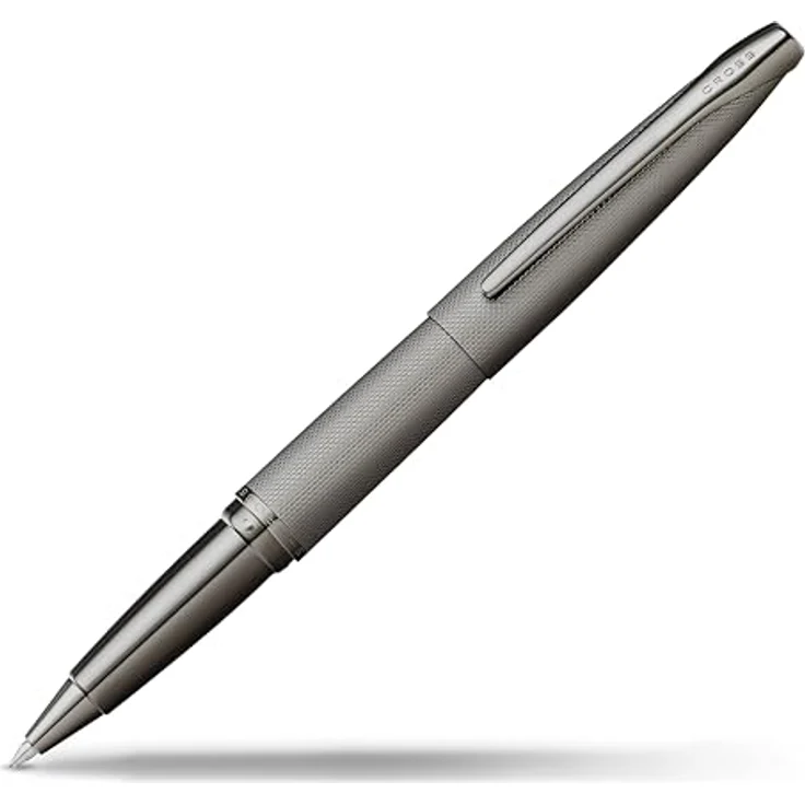 OTTO Füllfederhalter, Rollerball Cross ATX Titangrau mit Gel-Tinte in Geschenkbox – Bild 2