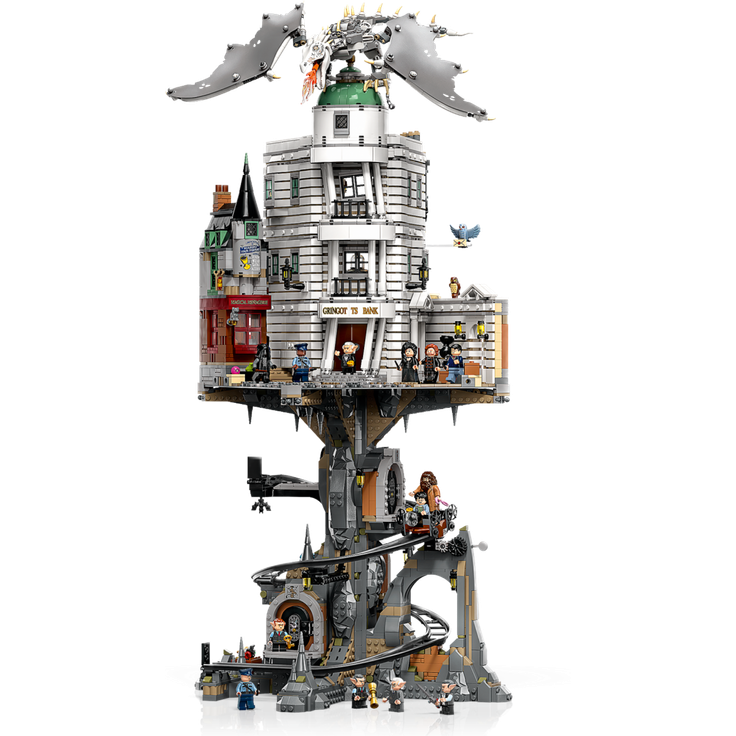 LEGO Harry Potter 76417 ‚Gringotts Zauberbank‘ Sammleredition, 4803 Teile – Bild 3