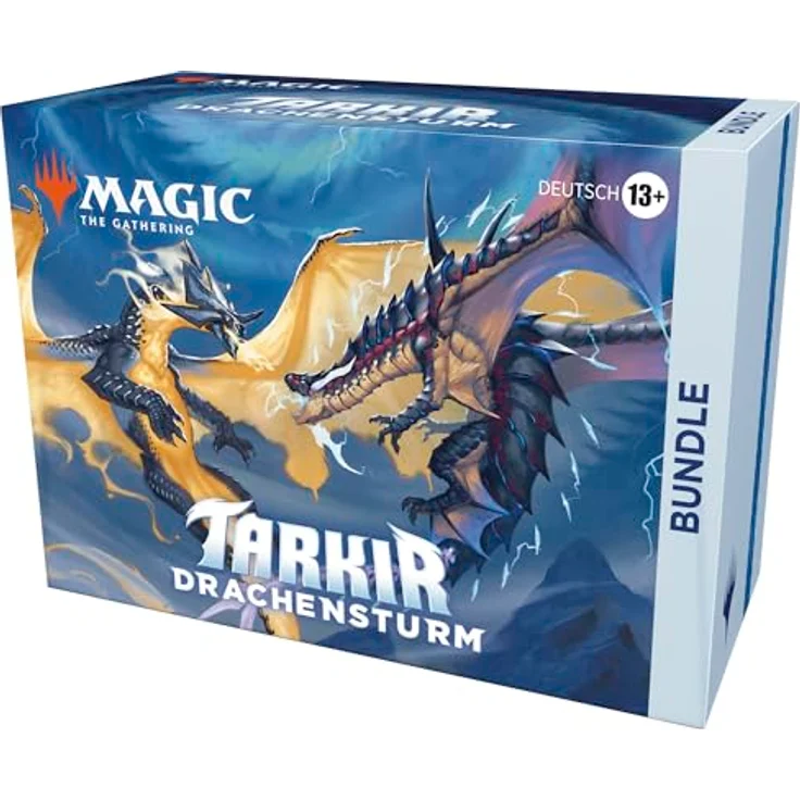 Wizards of the Coast Magic: The Gathering Tarkir Drachensturm Bundle Deutsch, mit 9 Play-Boostern und exklusivem Zubehör – Bild 2