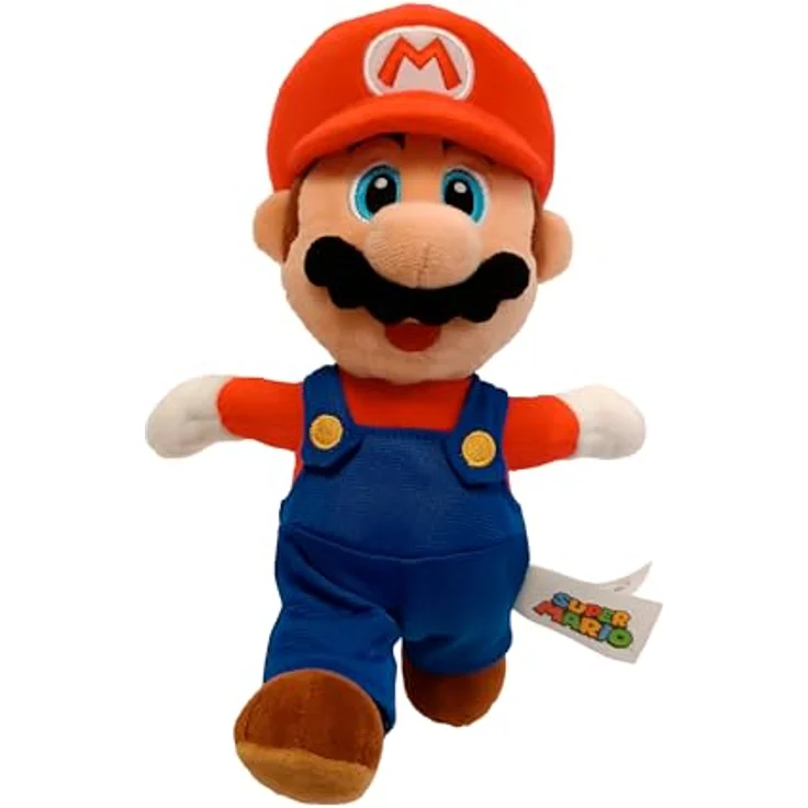 Simba Super Mario Poseable, 25cm Plüschfigur mit beweglichen Armen und Beinen, für Kinder ab 3 Jahren – Bild 7