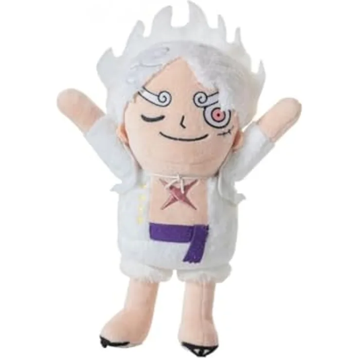 Sakami Merchandise GmbH ONE Monkey D. Luffy Plüschfigur, 27 cm mit GUM GUM Stretch-Funktion