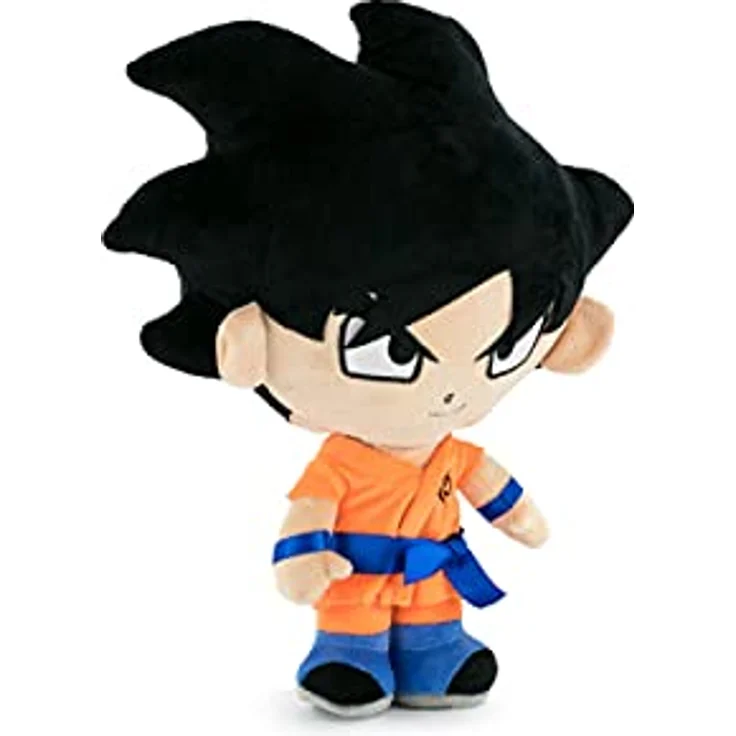 Play by Play Dragon Ball Super Protagonisten Plüschtiere, Goku, Piccolo, Vegeta, Beerus, Majin Boo - Super Soft Qualität (23-27cm, Goku) – Bild 2