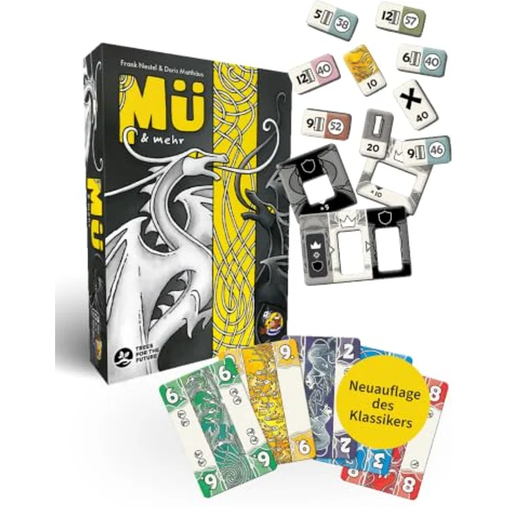 Heidelberger Spieleverlag Mü & mehr, Vielfältiges Stichspiel mit wechselnden Teams, ab 10 Jahren, 3-6 Spieler, 20 Minuten Spielzeit – Bild 1