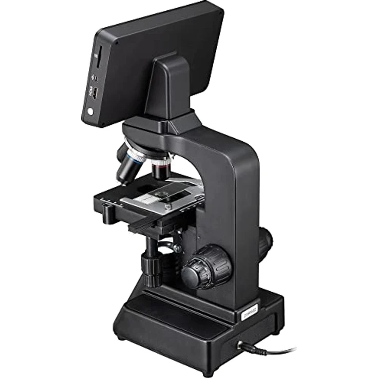BRESSER Researcher LCD-Mikroskop, digitales Mikroskop mit 16MP Sony Kamerasensor, 7 Zoll Touchscreen und HDMI-Ausgang – Bild 6