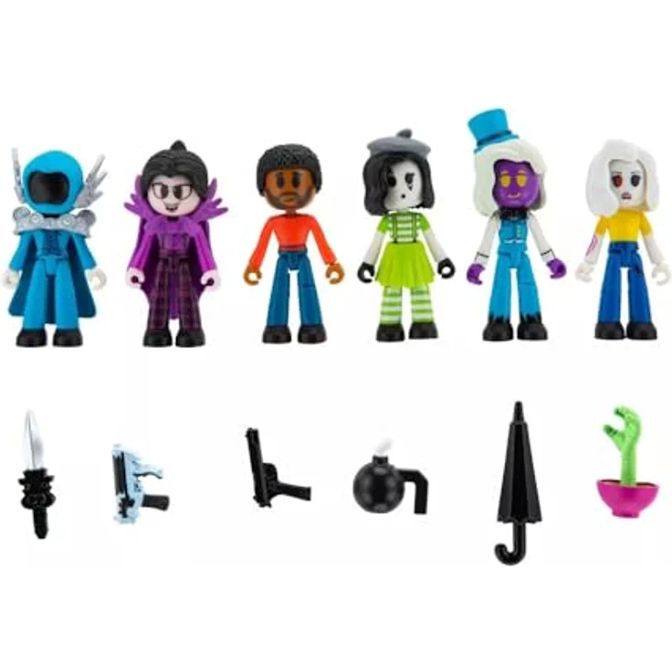 DevSeries Arsenal Reloaded: Rivals Figuren Pack, 6 bewegliche Actionfiguren mit Spielcode und exklusivem virtuellen Item – Bild 3