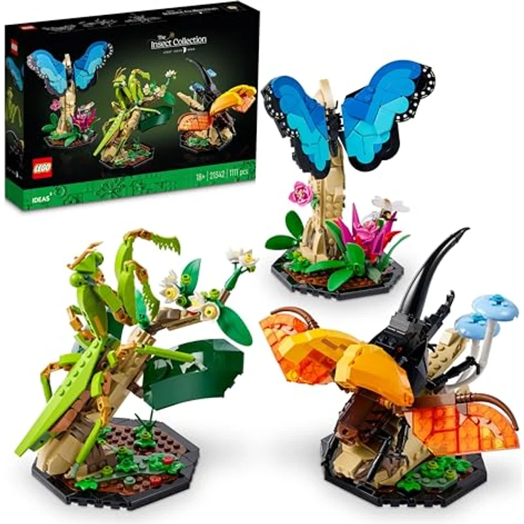 LEGO 21342 - Ideas The Insect Collection, Bauset mit detailgetreuen Insekten-Modellen - Preisvergleich – Bild 1