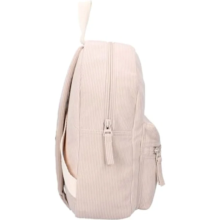 Vadobag Rucksack Ridge and Row, beige Cord Kindertasche für Schule, hochwertige Qualität – Bild 3