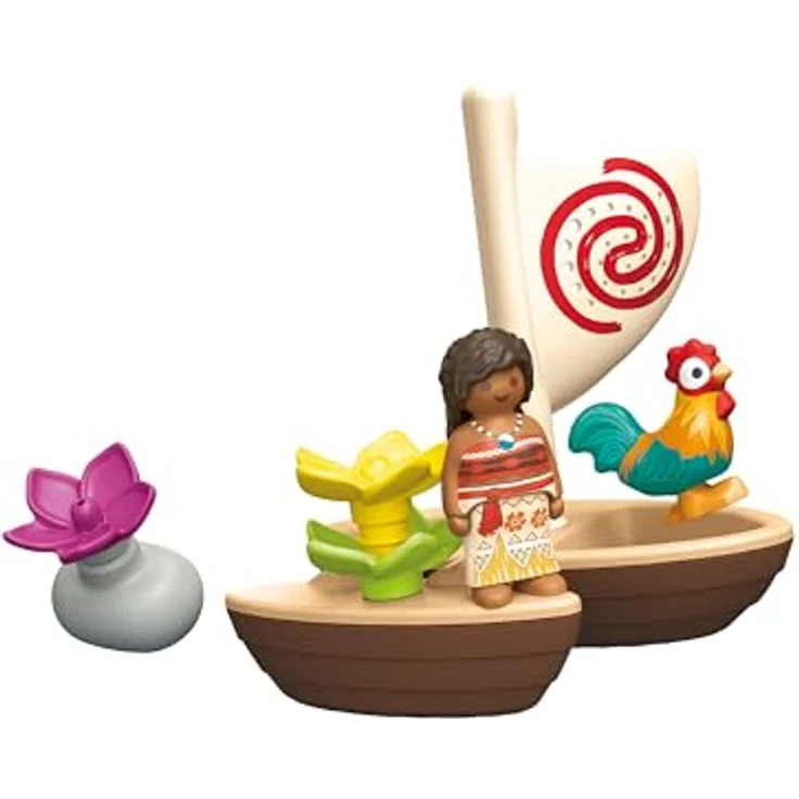 Playmobil® Konstruktions-Spielset Vaiana Katamaran (71459), JUNIOR & Disney, (8 St), Made in Europe – Bild 6