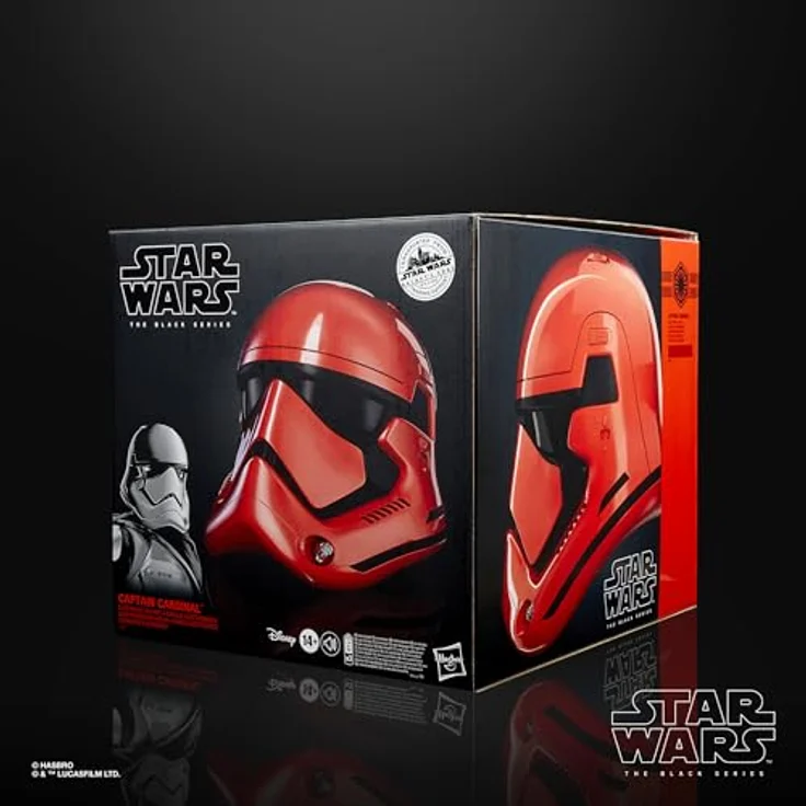 Star Wars The Black Series Galaxy‘s Edge Captain Cardinal elektronischer Premium Rollenspiel-Helm, ab 14 Jahren geeignet – Bild 2