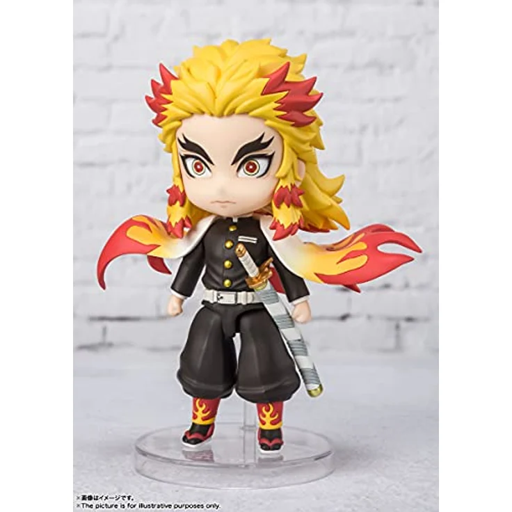 Bandai Tamashii Nations Demon Slayer Mini Kyojuro Rengoku Figuarts Figuarts 9 cm – Bild 4
