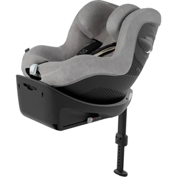 CYBEX Gold Sommerbezug, Für Kinder-Autositz Sirona Gi i-Size, Grau - Hochwertiger Sommerbezug aus Viskosematerial für angenehme Kühle – Bild 2