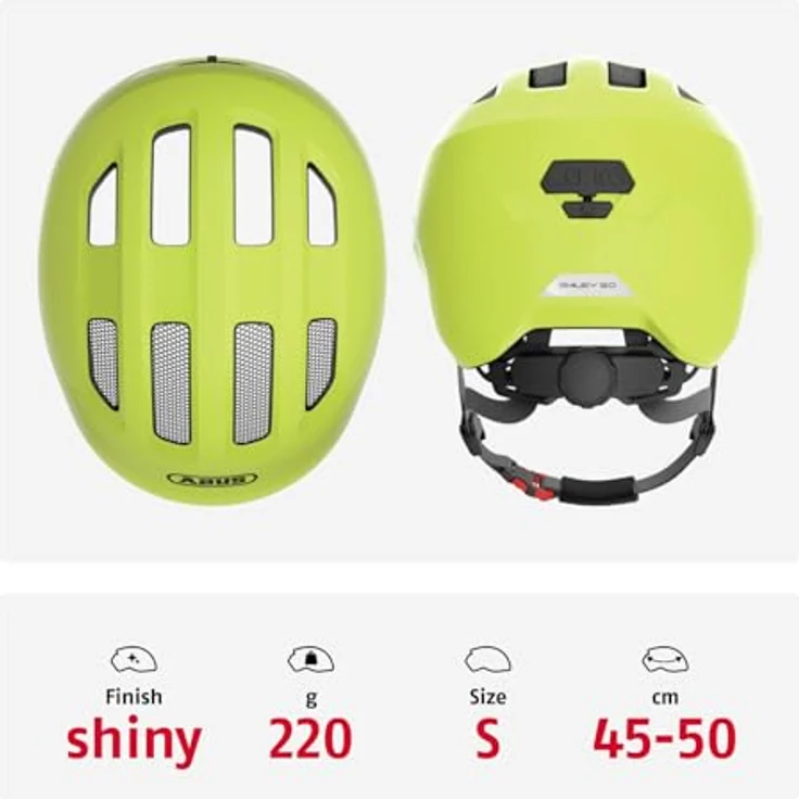 Abus Smiley 3. 0 S, shiny yellow – Bild 4