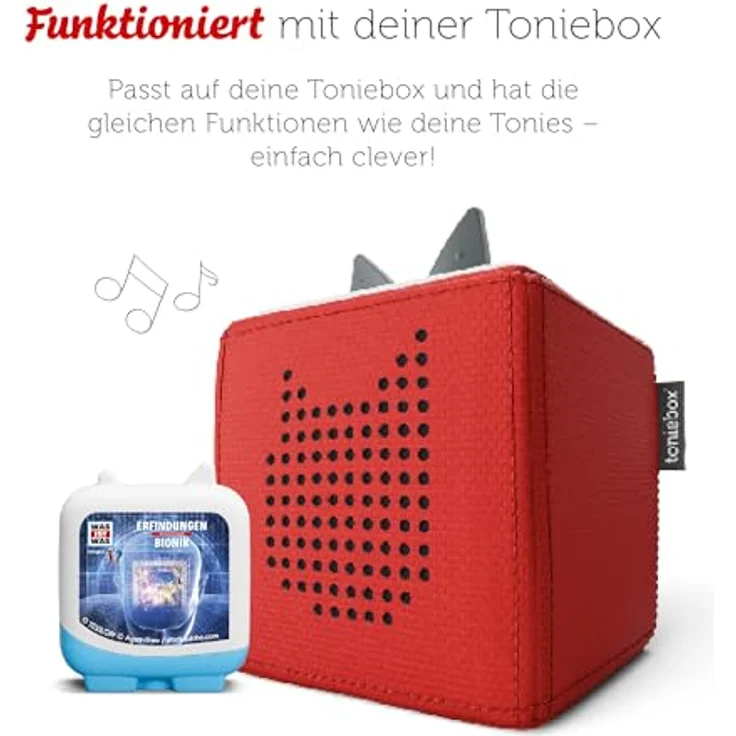 tonies Hörspielfigur Clever Tonie Was ist Was - Set, spannende Themen wie Erfindungen, Roboter und Städte der Zukunft – Bild 6
