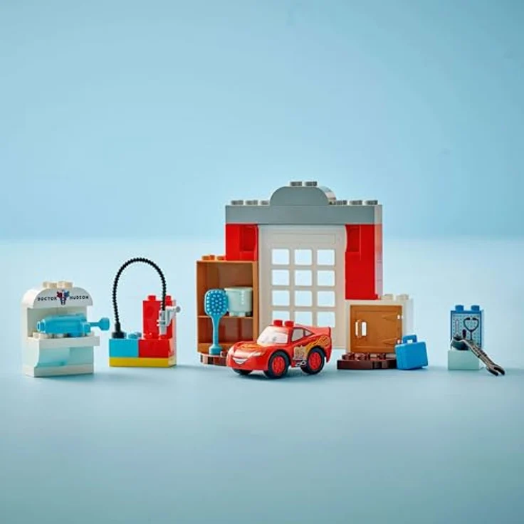 LEGO DUPLO Disney™ 10456 McQueens Besuch in Docs Werkstatt, Spielset mit 35 Teilen, mehrfarbig – Bild 5