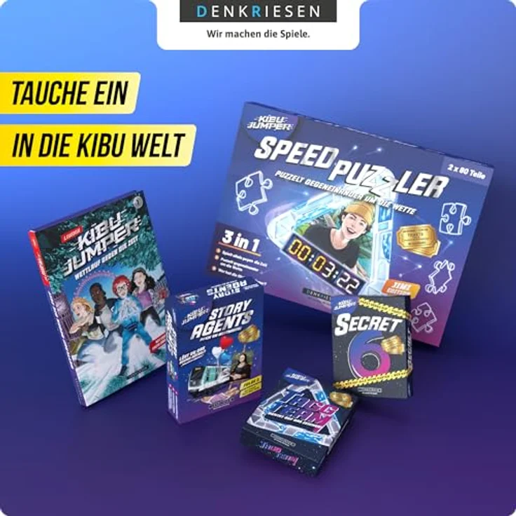 D&R Denkriesen KIBU JUMPER® - Story Agent - Wettlauf gegen die Zeit - London - Folge 1, Kartenspiel für ab 4 Jahren, mit spannender Handlung und strategischen Herausforderungen – Bild 7