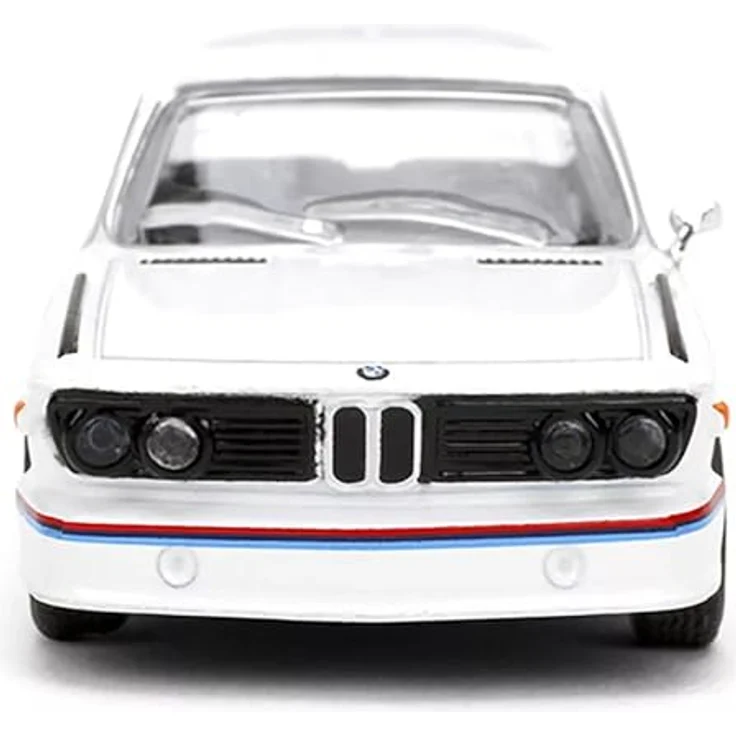Majorette Collection 1975 BMW 3.0 CSL, Modellauto im Maßstab 1:64 mit Metallchassis, Gummireifen und Showcase, Welle 2, ab 14 Jahren – Bild 4