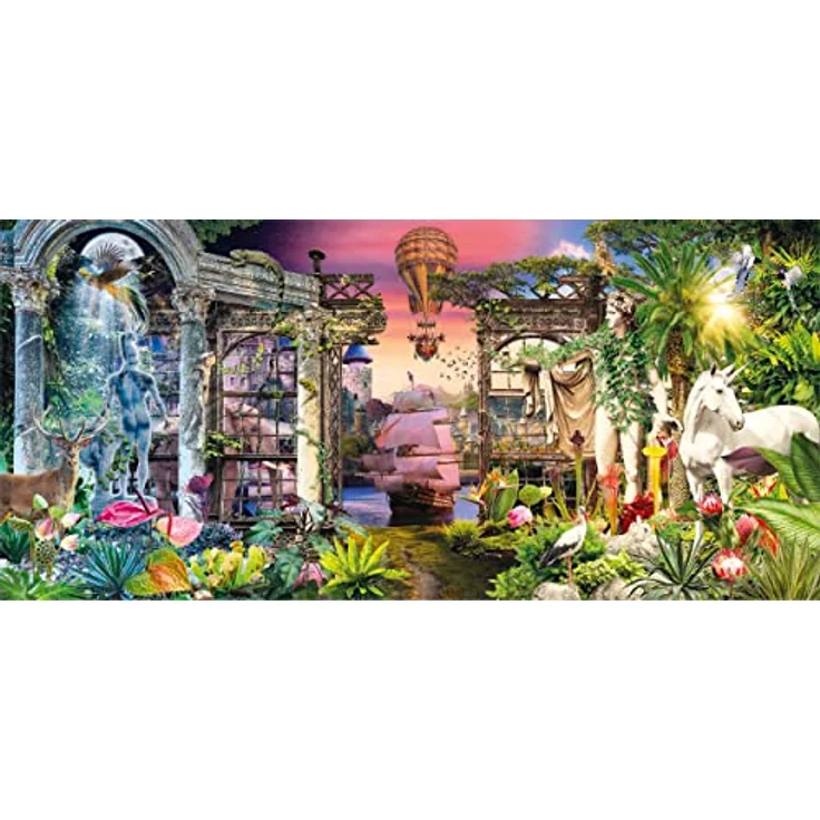 Clementoni 38013 Collection Visionaria Puzzle 13200 Teile, für Erwachsene und Kinder ab 10 Jahren, 291,4 x 134,4 cm, Umweltfreundliches Geschicklichkeitsspiel – Bild 2