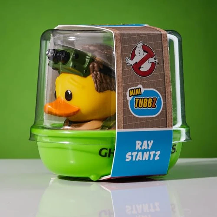 TUBBZ Mini: Ghostbusters - Ray Stantz Cosplaying Rubber Duck, 5 cm große Sammelfigur aus Vinyl mit Ektobrillen – Bild 2