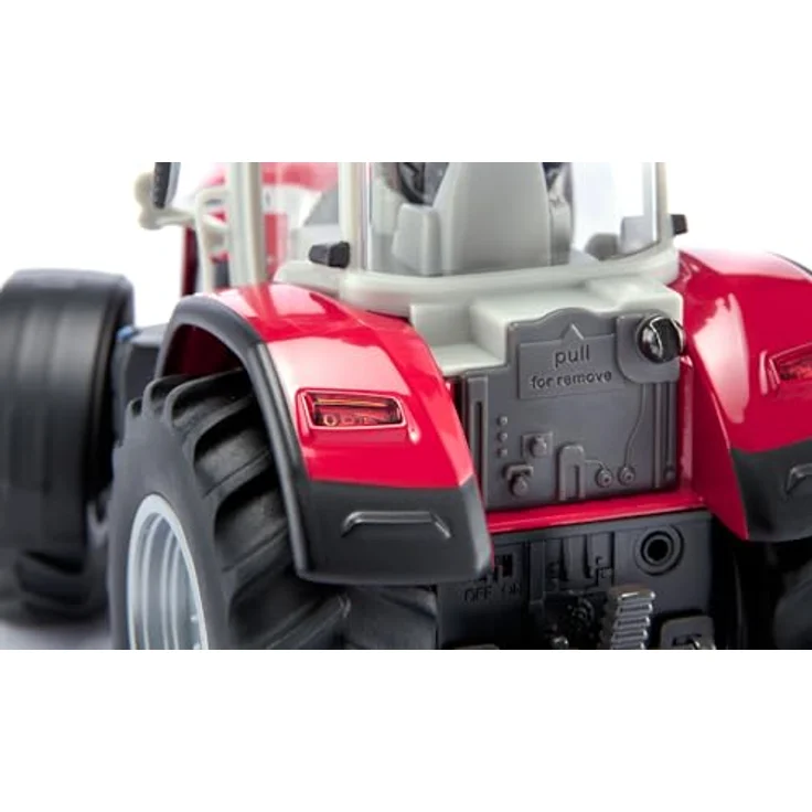 Siku RC-Traktor Massey Ferguson 9S (6885), mit LED Beleuchtung und Bluetooth App-Steuerung, neoretro Design – Bild 3