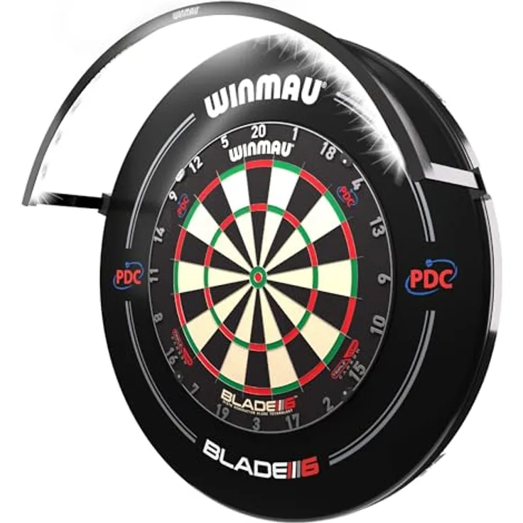 Winmau Wispa Dartscheibenbeleuchtung - Nur kompatibel mit dem Wispa Sound Reduction System