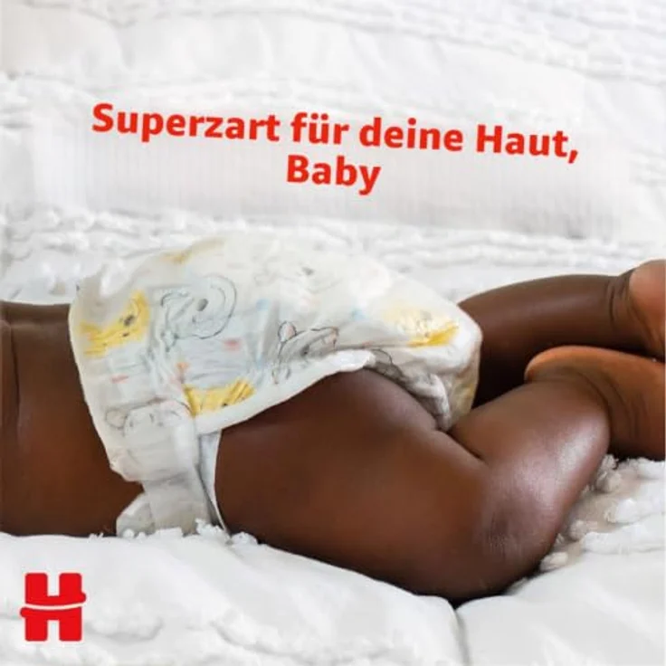 Huggies Extra Care Einwegwindeln Größe 2, 3-6 kg, hypoallergen, mit Feuchtigkeitsanzeige, 24 St. – Bild 6