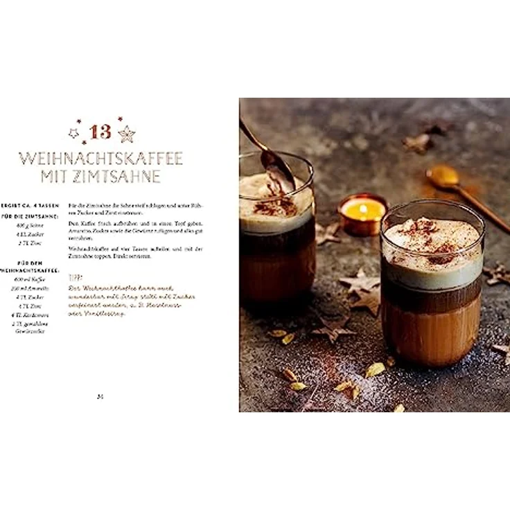 Coppenrath Verlag 24 Drinks bis Weihnachten, kulinarischer Adventskalender mit 24 verschiedenen Getränken – Bild 11