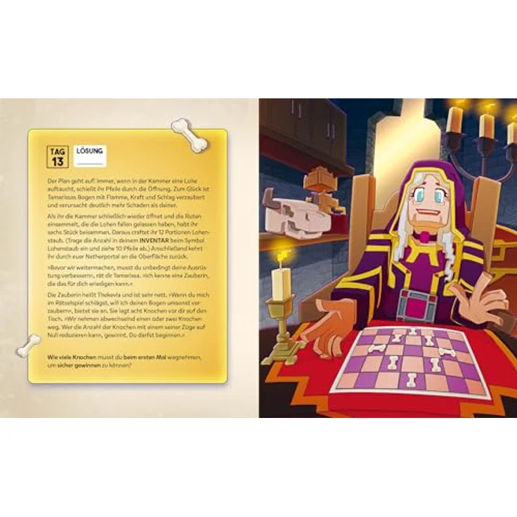 MVW Wildschütz Escape- Buch-Adventskalender für Minecrafter: Das Ei des Enderdrachen - Adventurerlebnis mit Escape-Elementen für eine spannende Weihnachtszeit – Bild 7