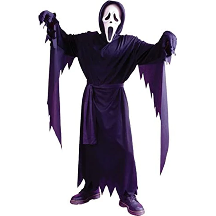Unbekannt Scream 4 Movie Childs Ghost Face Up to 12 Yrs Halloween Fancy Dress Size – Bild 1