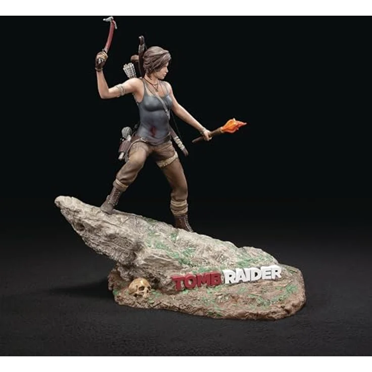 DARK HORSE COMICS Tomb Raider PVC Statue Lara Croft Survivor Era, 33 cm, detailreiche Sammelfigur aus hochwertigem PVC, ideal für Sammler – Bild 15