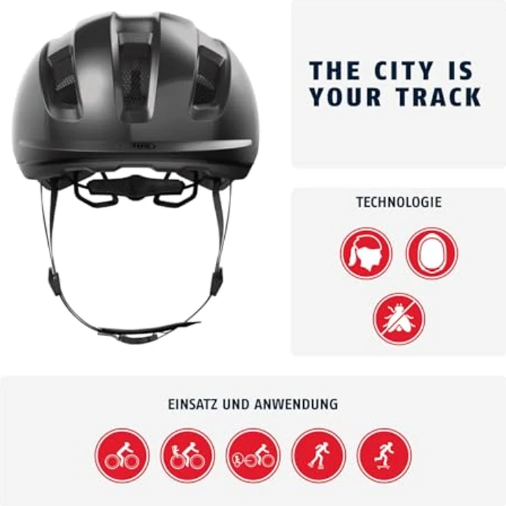 Abus PURL-Y Fahrradhelm, NTA-Schutzhelm für Erwachsene und Jugendliche, geeignet für E-Bike und S-Pedelec – Bild 2
