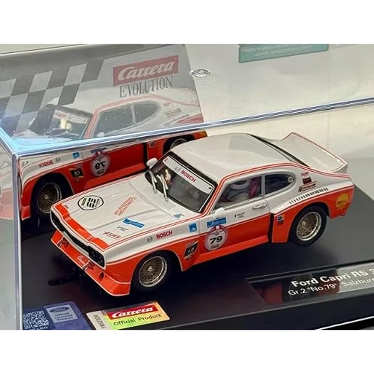Carrera Ford Capri RS 3100 Gr.2 'No.79', Modellfahrzeug aus der Evolution-Serie – Bild 2