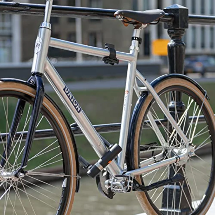 Axa Bügelschloss Newton Pro 190 Länge 190 mm Stärke 13 mm schwarz – Bild 8