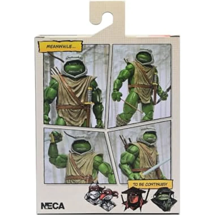 NECA Leonardo Hunter Scale Action Figur 18 cm, beweglich, basierend auf Mirage Comics – Bild 3
