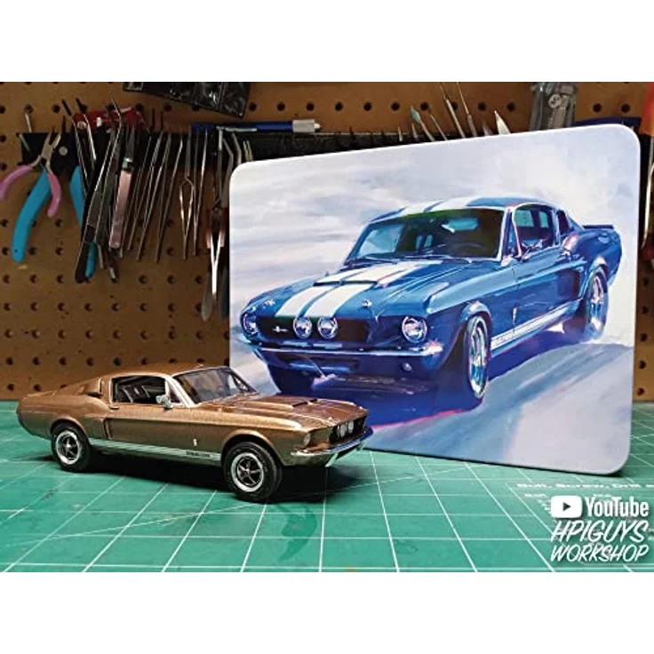 AMT 1/25 1967er Shelby GT350, Modellbausatz der USPS Serie, maßstabsgetreu – Bild 5