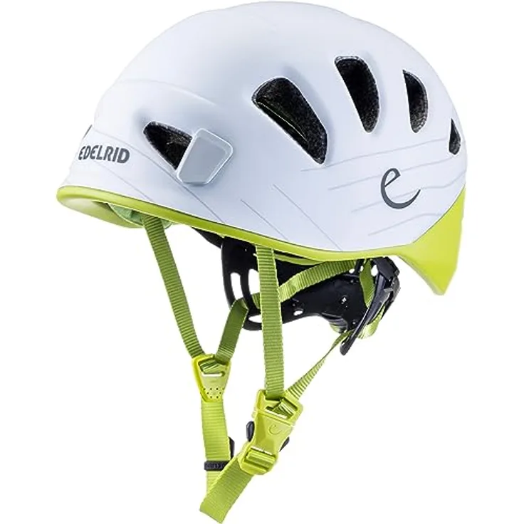 EDELRID Shield II Kletterhelm, Oasis-Snow, 52-62cm