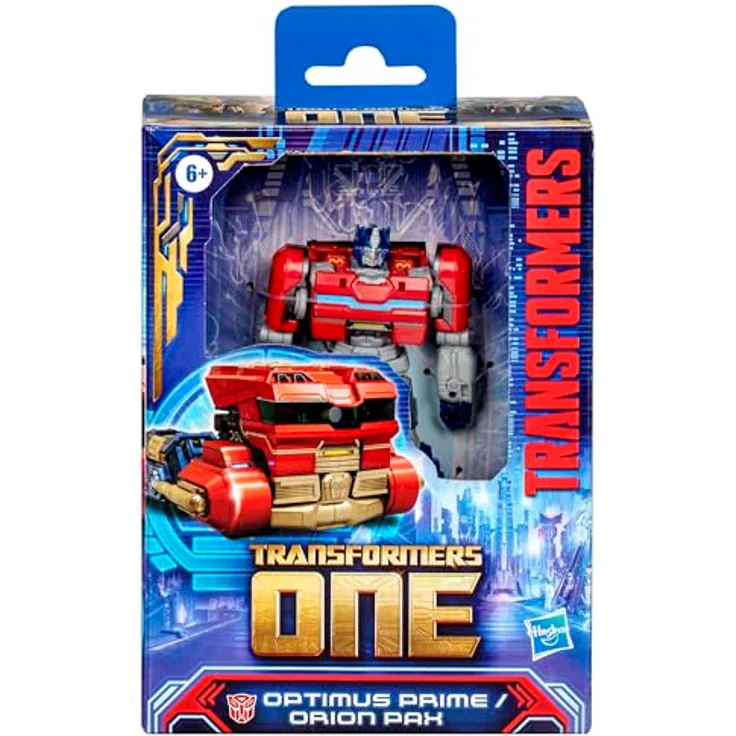 Transformers One Prime Changer Optimus Prime (Orion Pax), 12,7 cm Action-Figur mit 2-in-1 Verwandlung in cybertronischen Truck, Zubehör: Streitaxt und Matrix der Führerschaft – Bild 4